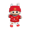 Labubu football jersey kit – Manchester United Home – Labubu outfits compatible with similar 17cm dolls